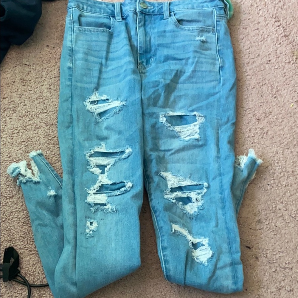 Super high waisted American eagle jeggings